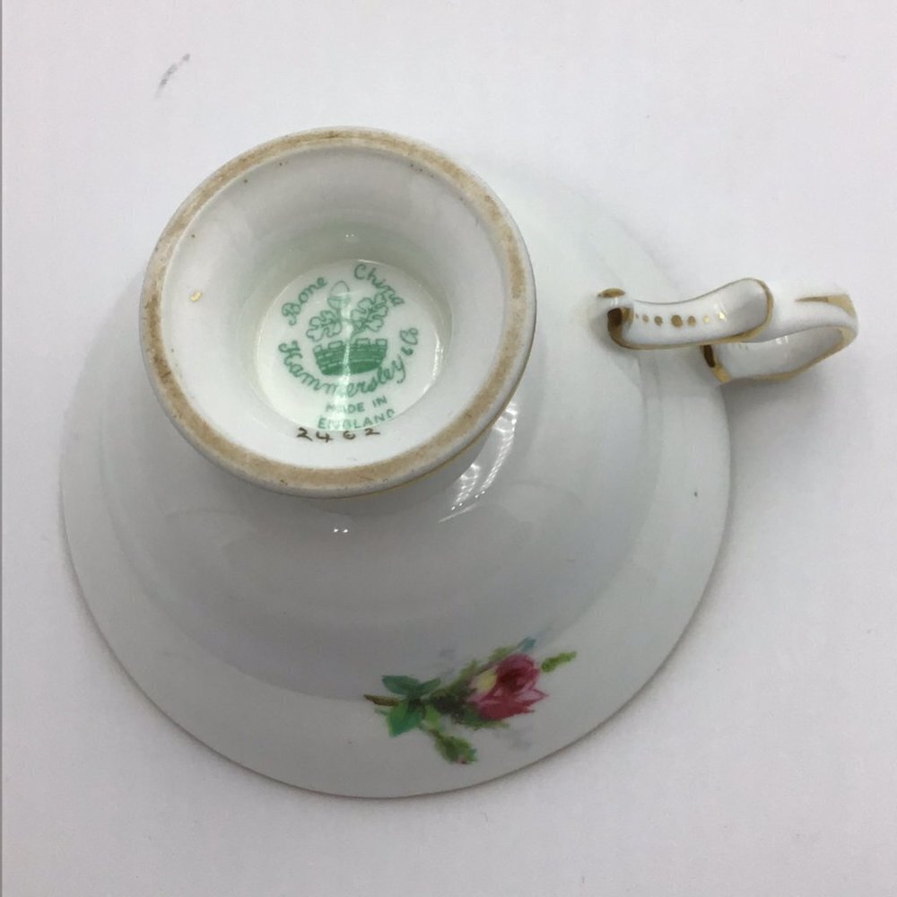 Hammersley & Co. Rose Bone China Tea Cup Made in England - Picture 3 of 6